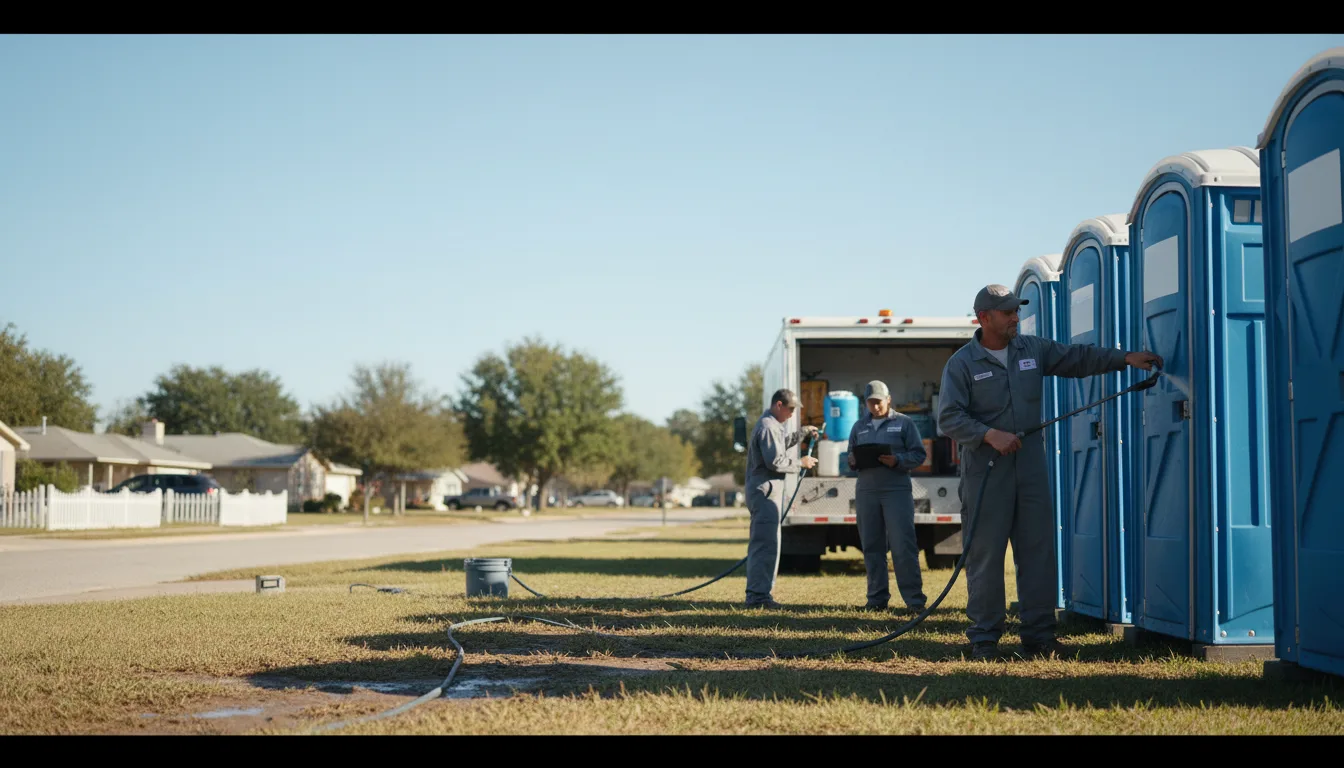Long-Term Portable Toilet Rental in Sandusky, MI near me